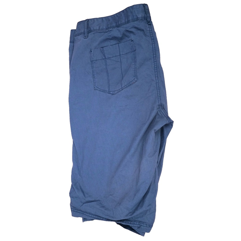 Eddie Bauer Navy Blue Bermuda Shorts Size 15 Roll Tab 38" waist - Picture 5 of 16
